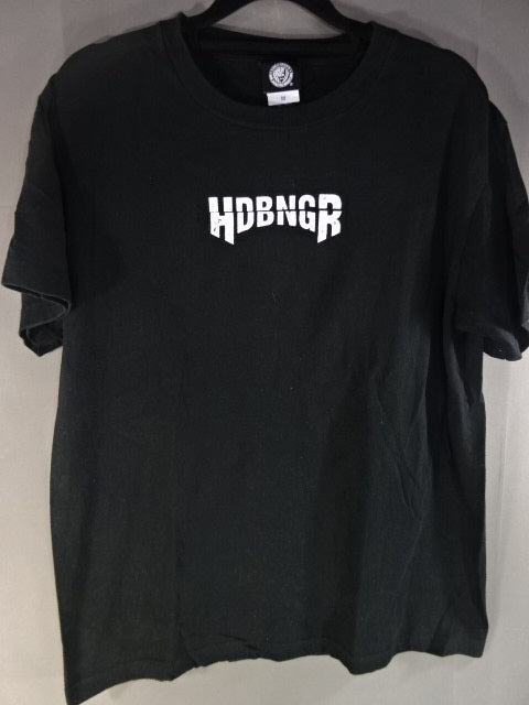 エル・ファンタズモ HDBNG Tシャツ(ブラック×ホワイト)