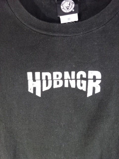 エル・ファンタズモ HDBNG Tシャツ(ブラック×ホワイト)