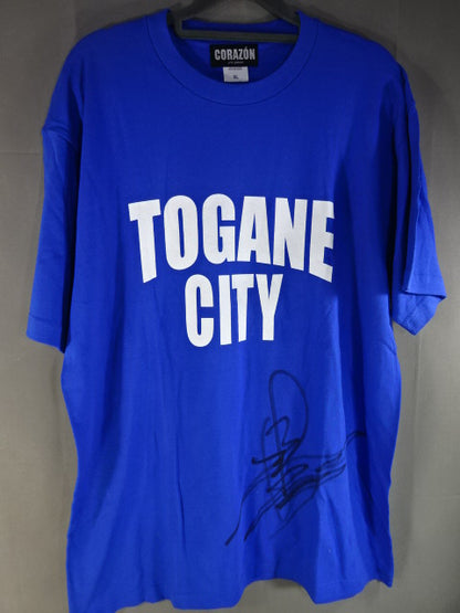 【直筆サイン入り】永田裕志×CORAZON TOGANE CITY Tシャツ