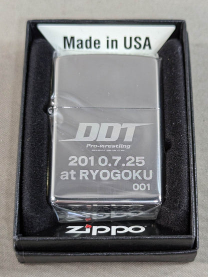 DDT「2010.7.25 at RYOGOKU」ZIPPO