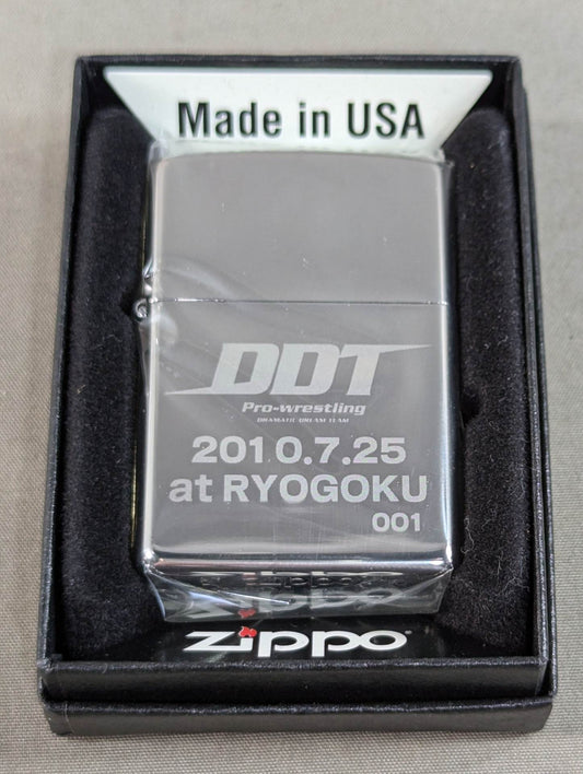 DDT「2010.7.25 at RYOGOKU」ZIPPO