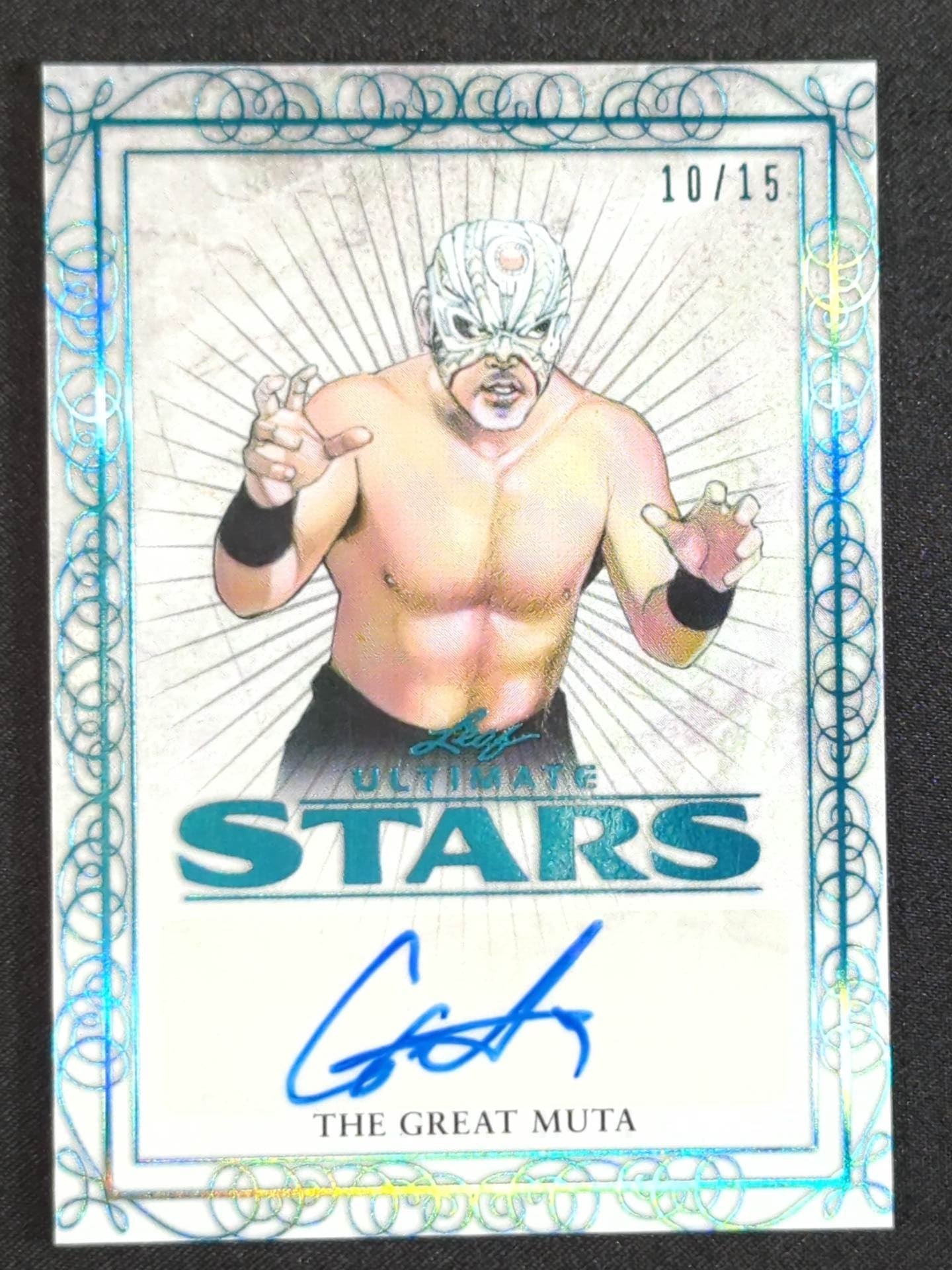 ★2020 Leaf Ultimate Wrestling★ Great Muta Official autographed card 
