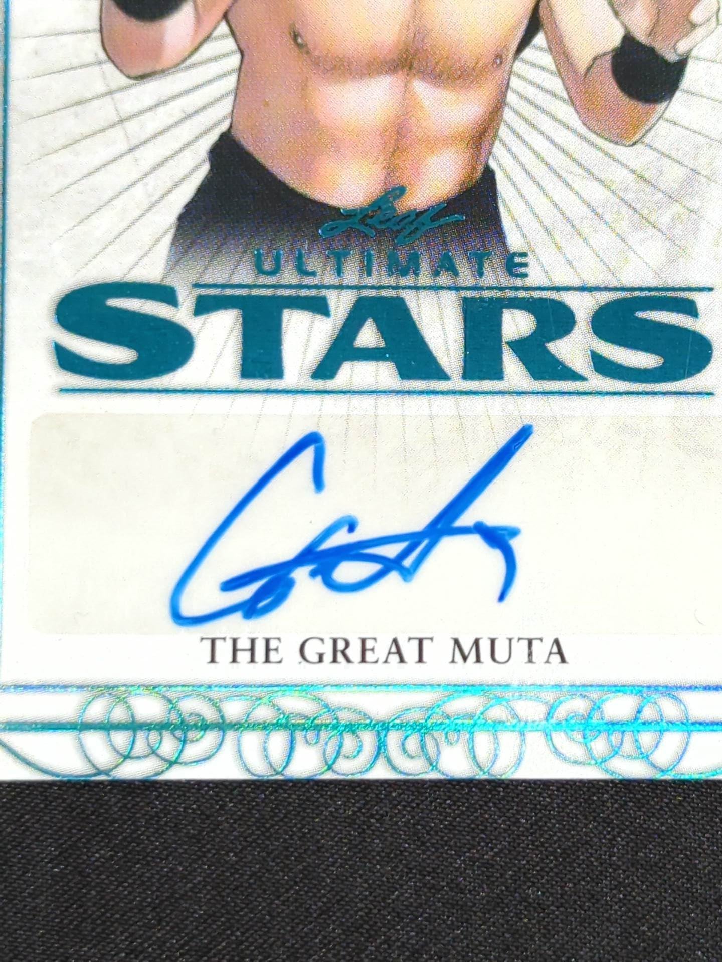 ★2020 Leaf Ultimate Wrestling★ Great Muta Official autographed card 