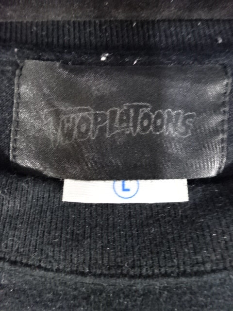 鈴木みのる×TWOPLATOONS コラボレーション Tシャツ①(ブラック)