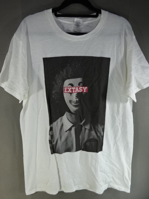 魔苦怒鳴門 EXTASY Tシャツ①(ホワイト)