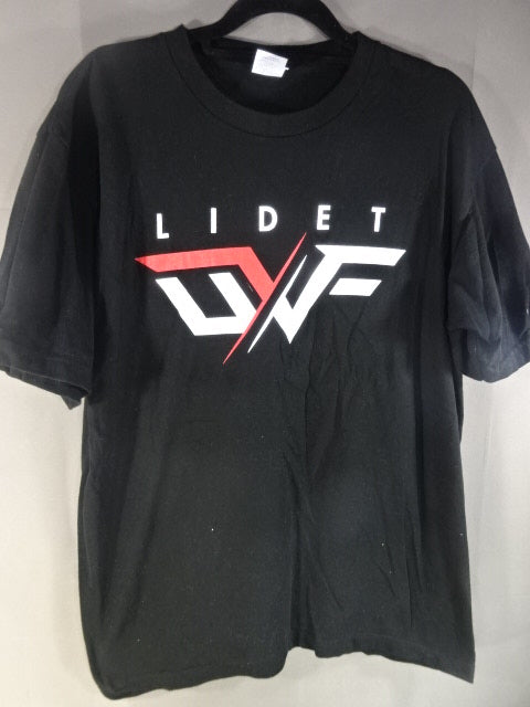 LIDET UWF Tシャツ①(ブラック)