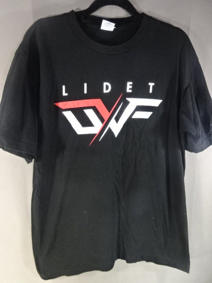 LIDET UWF Tシャツ①(ブラック)