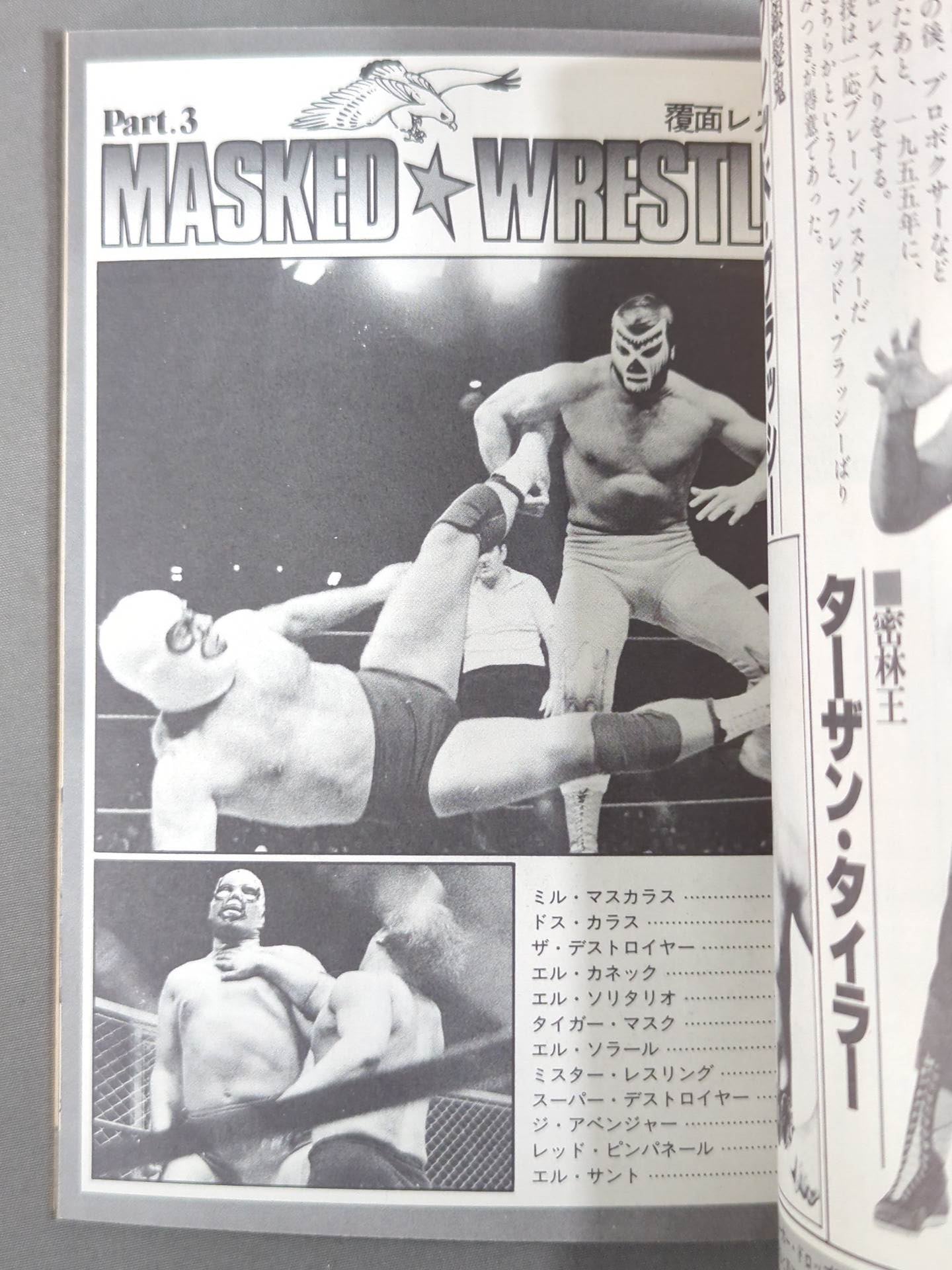 82 Edition Wrestler Directory / BEST FIGHTERS