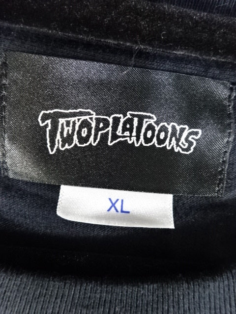 【直筆サイン入り】鈴木みのる×TWOPLATOONS コラボレーション Tシャツ①(ブラック)