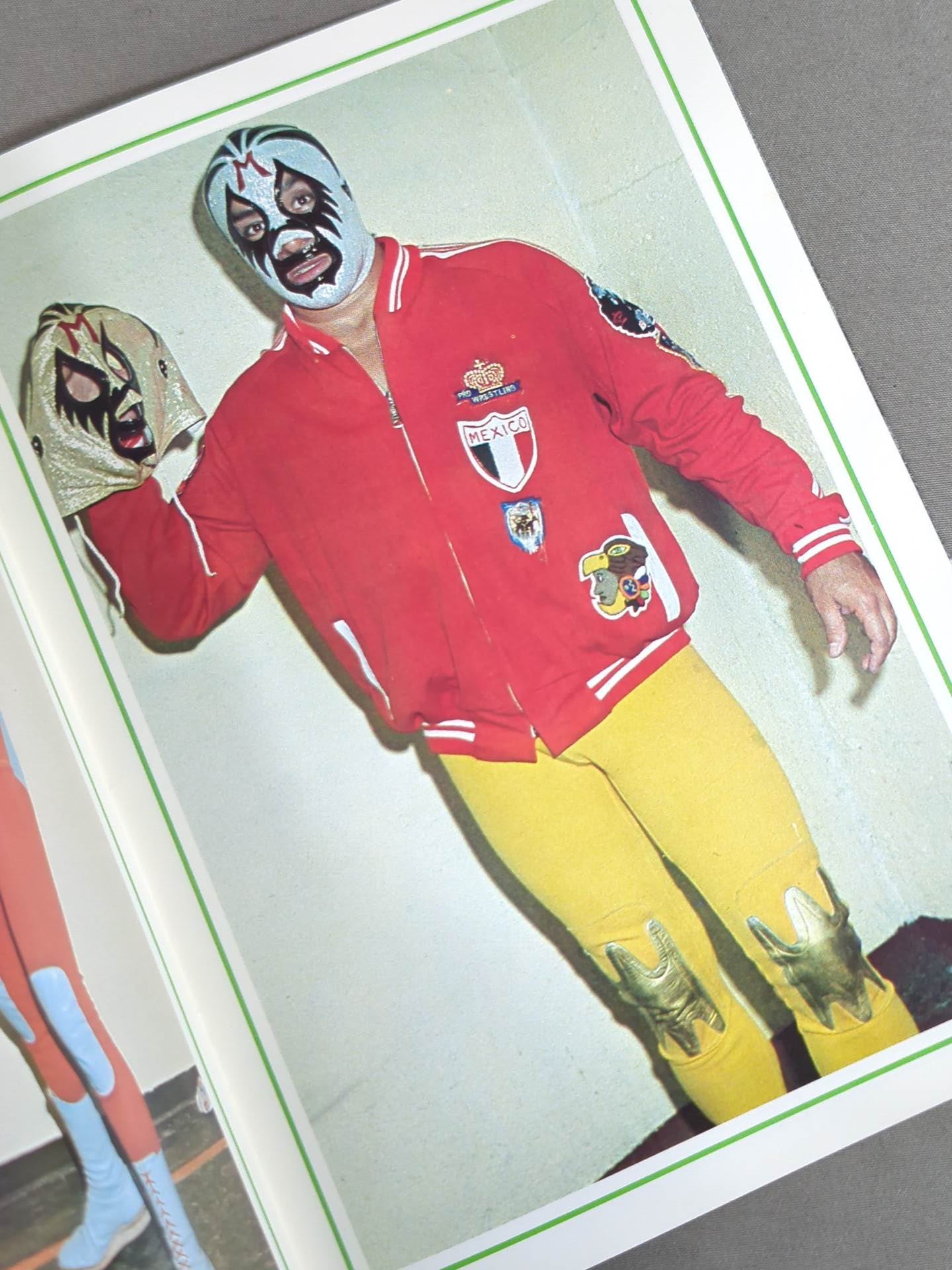 Mil Mascaras  Color Album / MIL MASCARAS COLOR ALBUM (Appendix to the September issue of Gong)