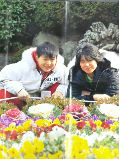 堀田祐美子＆西脇充子 雑誌付録ポスター