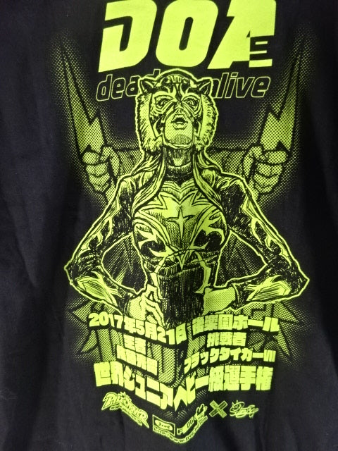 3選手直筆サイン入り】佐藤光留 DEAD OR ALIVE イラスト Tシャツ
