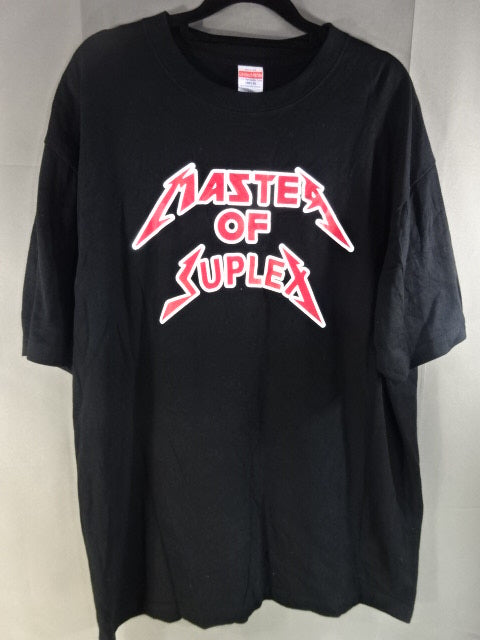 Shotaro Ashino  MASTER OF SUPLEX T-SHIRT(1)(Black)