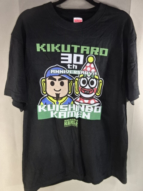 KIKUTARO ×Kuishinbo Kamen  30th Anniversary Karu Nakagawa ~ Collaboration T-shirt