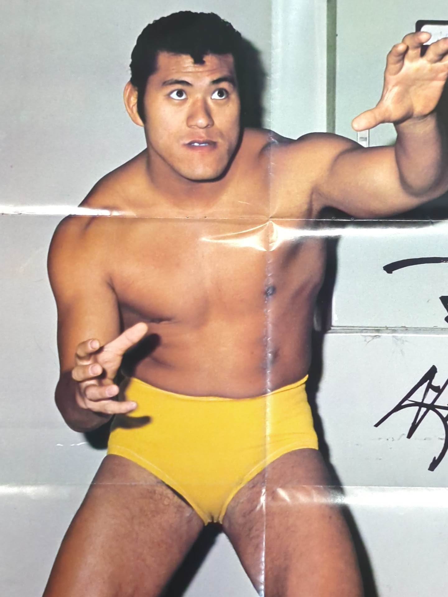 Antonio Inoki  Magazine Appendix Poster