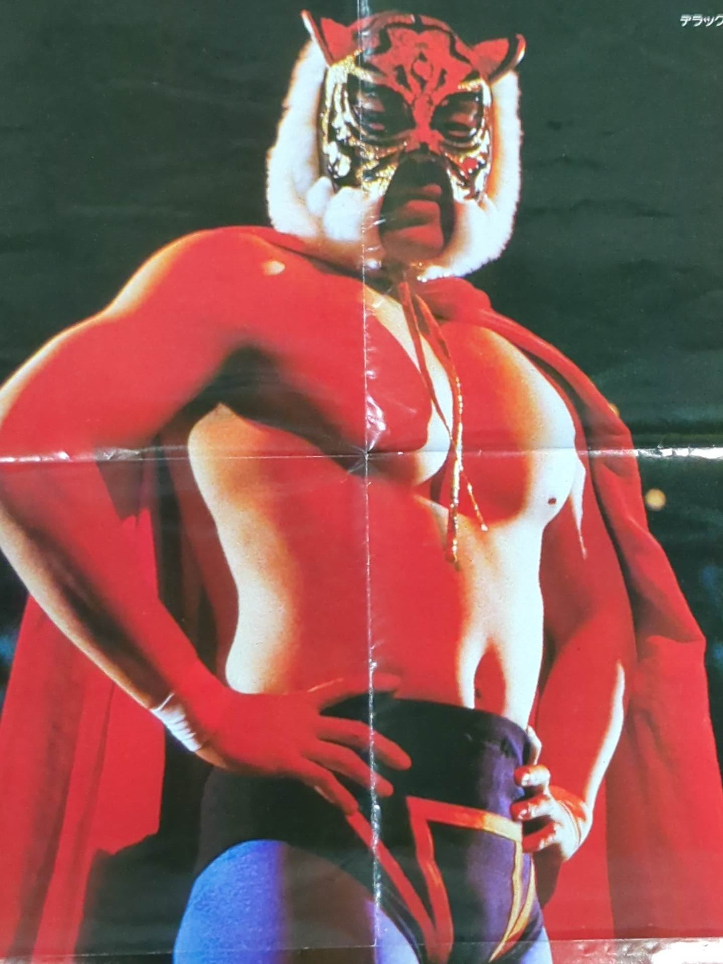 2nd Tiger Mask Magazine Appendix Poster