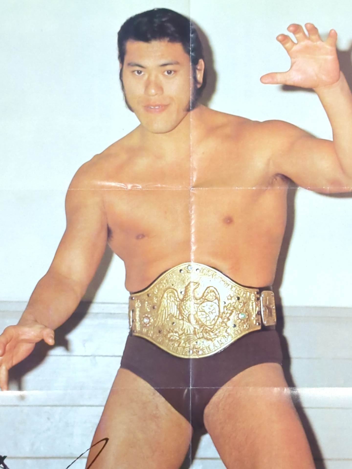 アントニオ猪木　ポスター　約73×52センチ レア】 アントニオ猪木 非売品ポスター - メルカリ