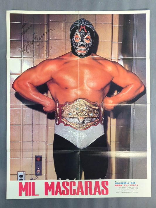 Mil Mascaras  Magazine Appendix Poster