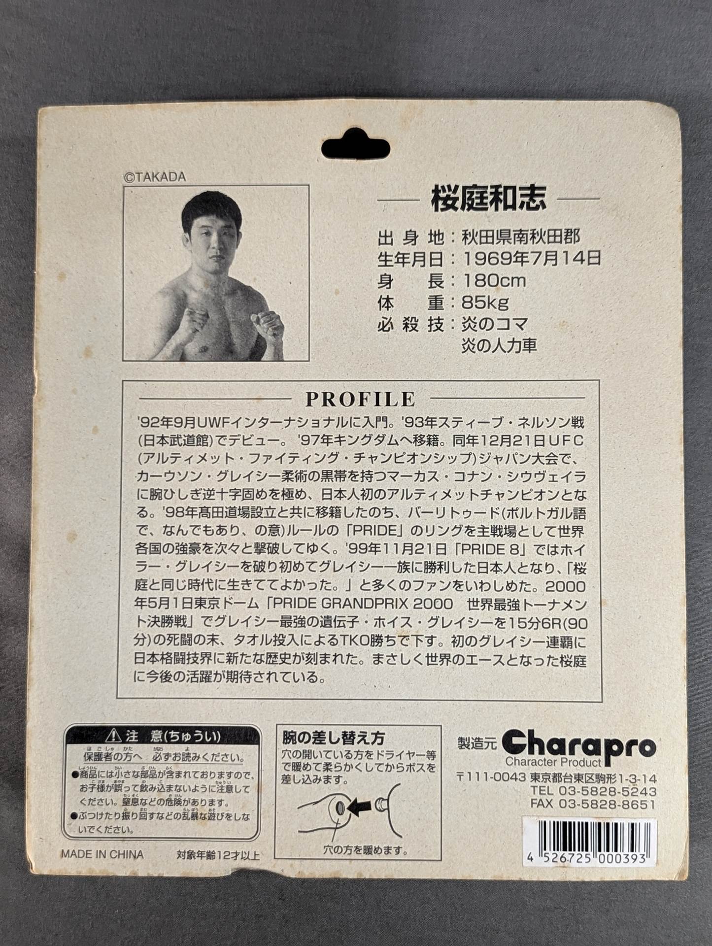 Kazushi Sakuraba (DX Black Hair)