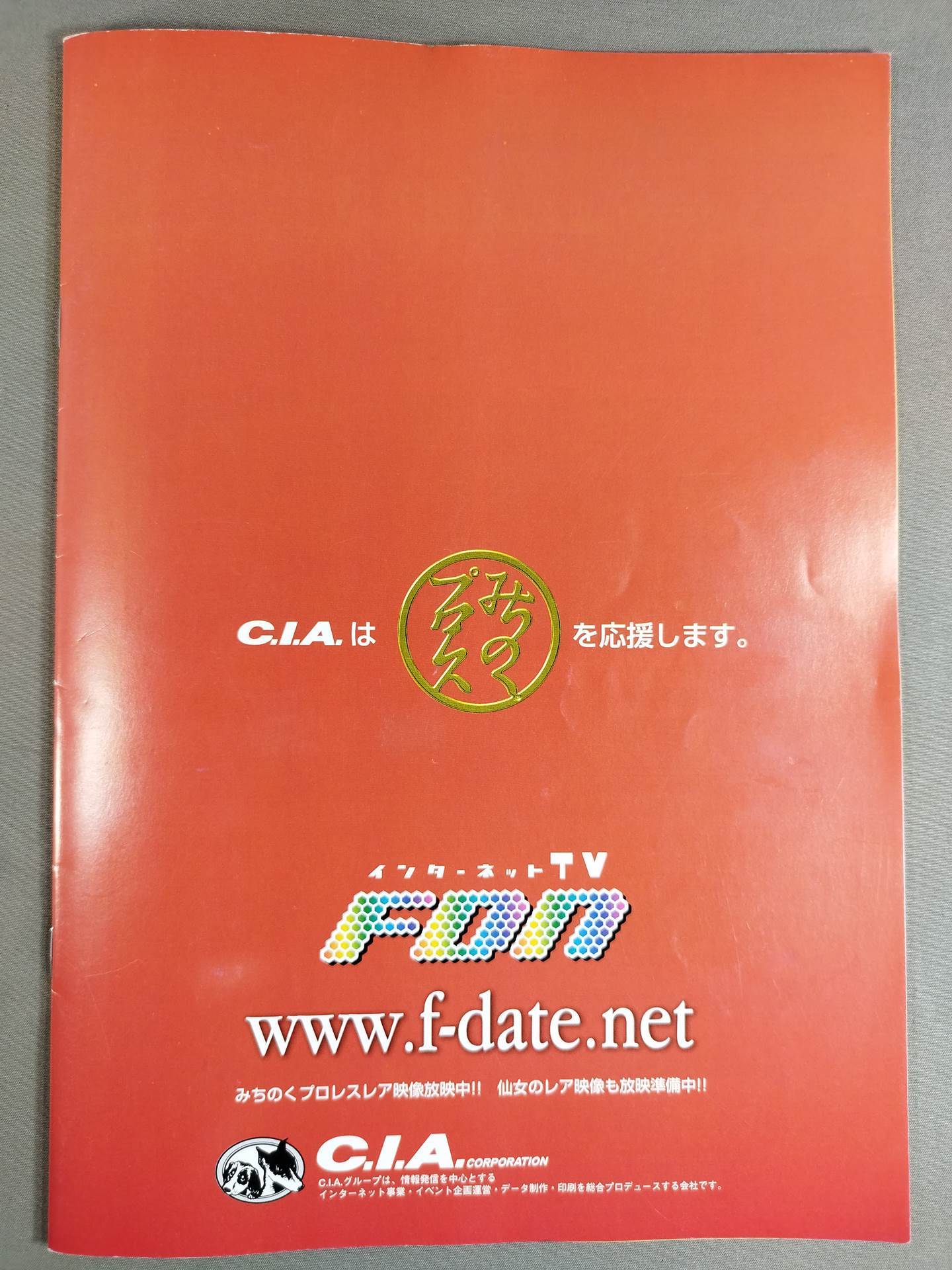 Michinoku Pro Wrestling  Official Brochure Vol.114