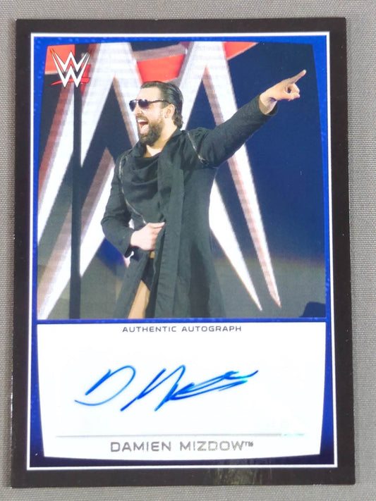 2015 Topps Damien Mizudou Official Autographed Card