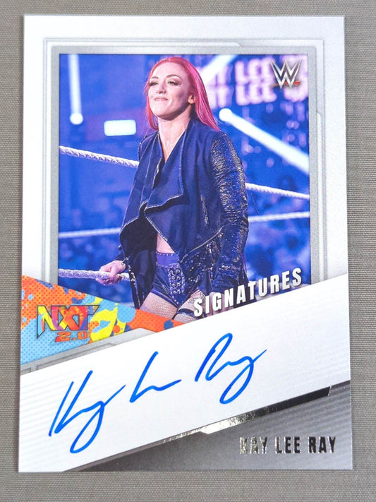 2017 NET PANINI Kay Lee Ray Official Autographed Card