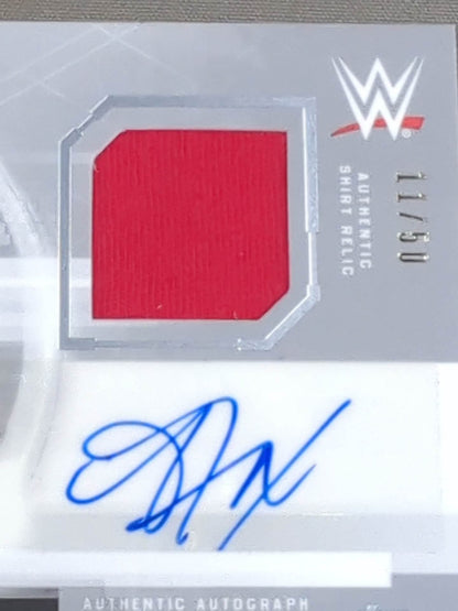 2017 WWE topps Alicia Fox Official Autograph & Relic Card
