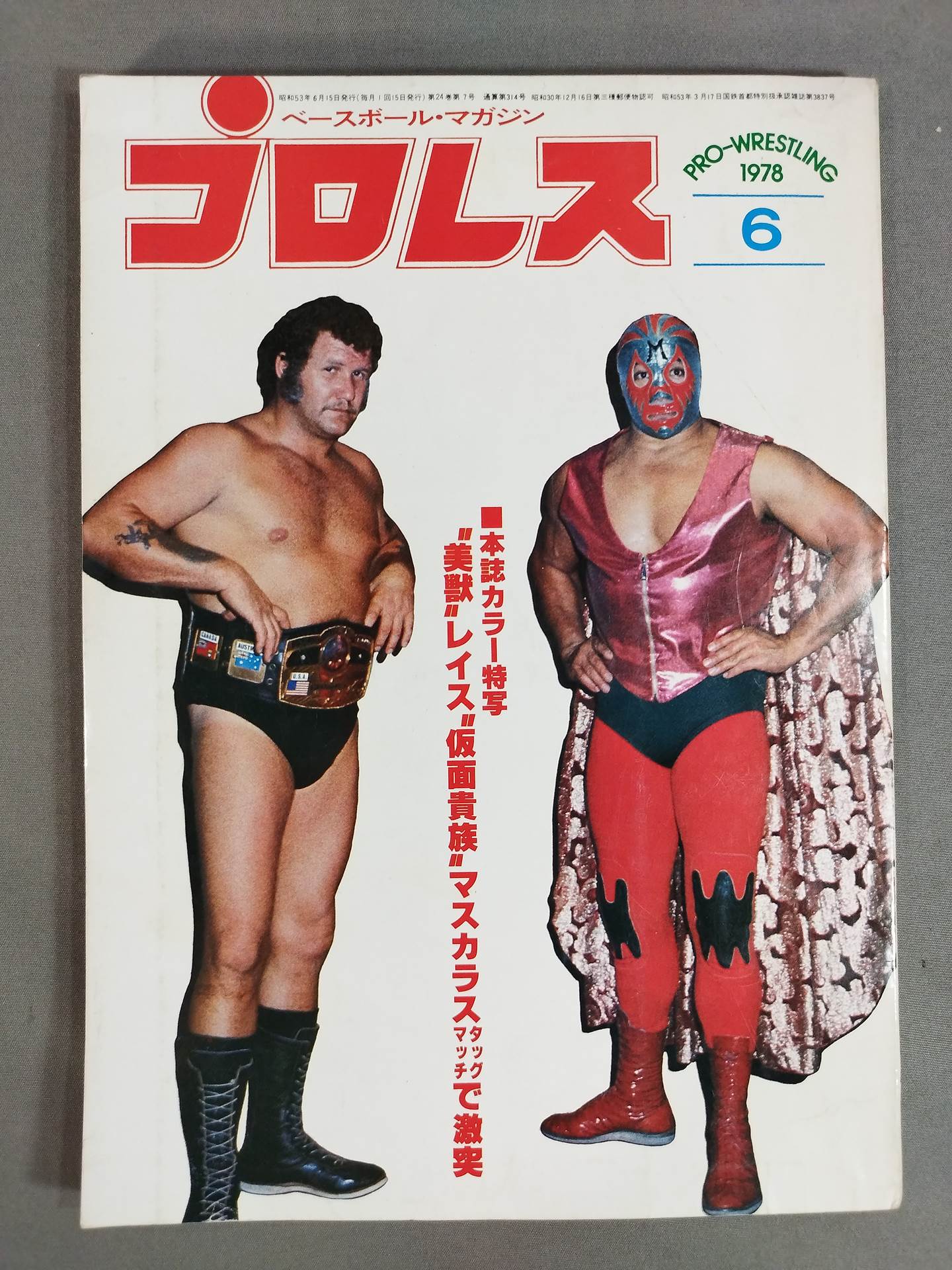 月刊プロレス 1978年6月号