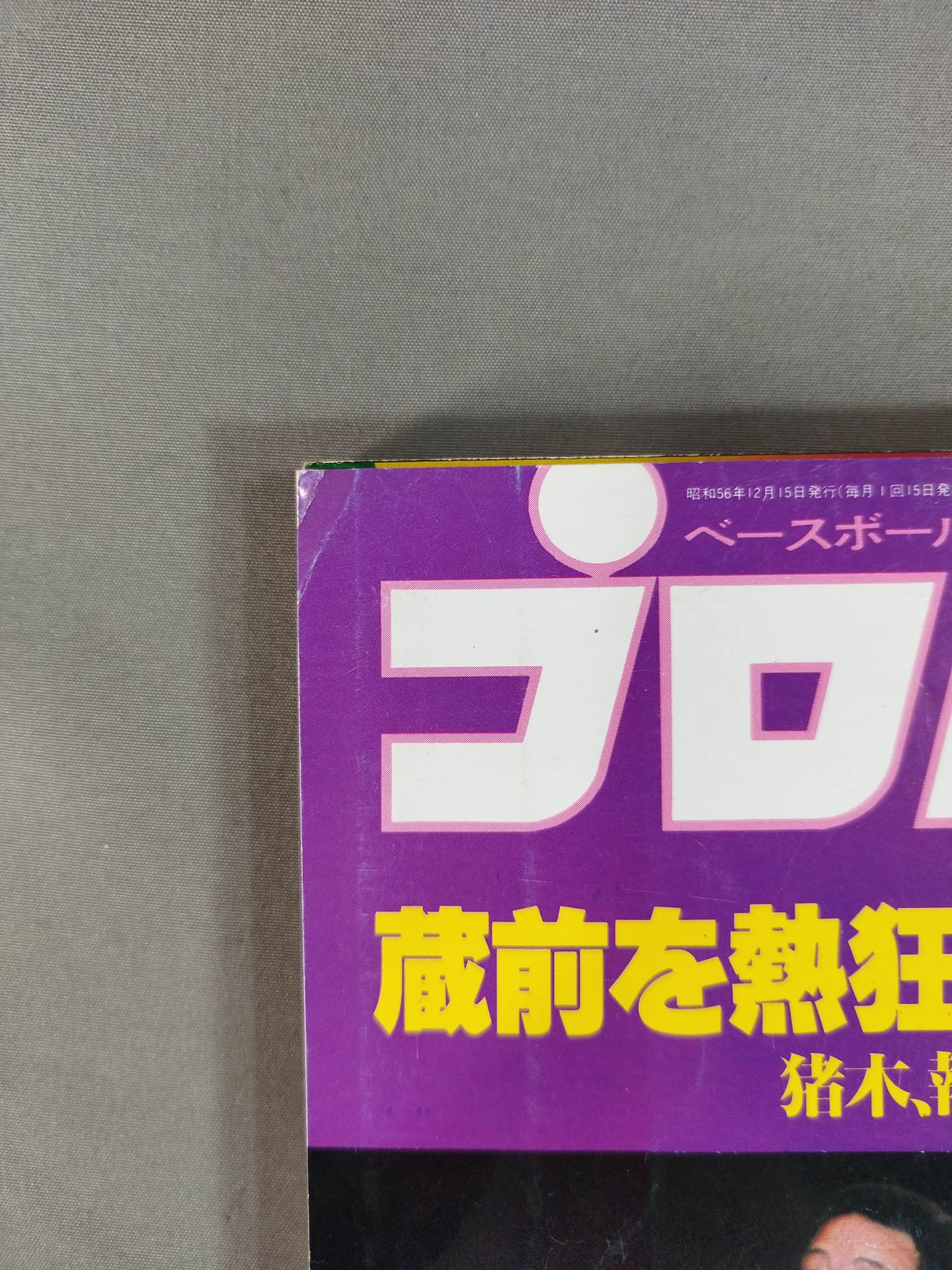 月刊プロレス 1981年12月号
