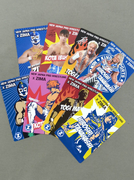 ★ The second full complete! ★ New Japan Pro Wrestling ×ZIMA Card Set