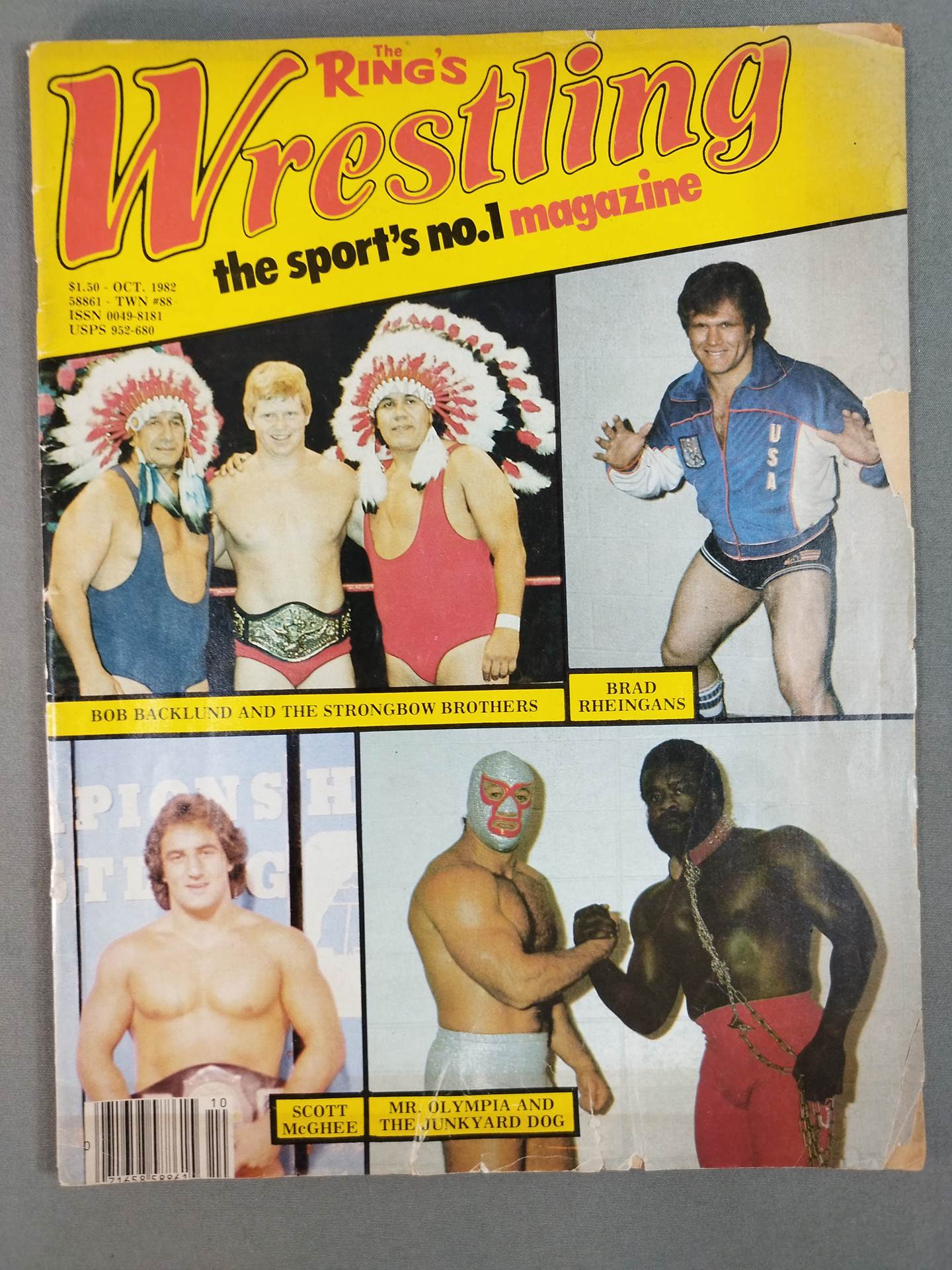 Wrestling magazine(The RING’S) 1982年10月号