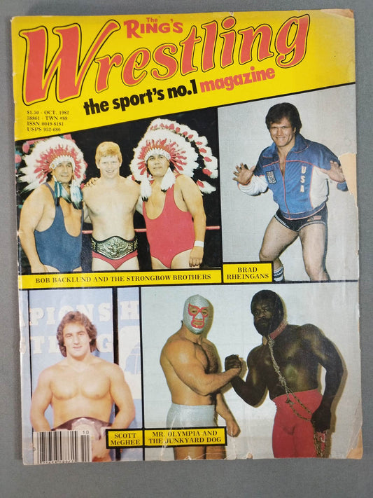 Wrestling magazine(The RING’S) 1982年10月号