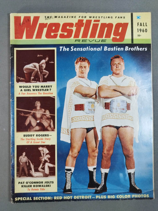 Wrestling REVUE 1960年秋期号