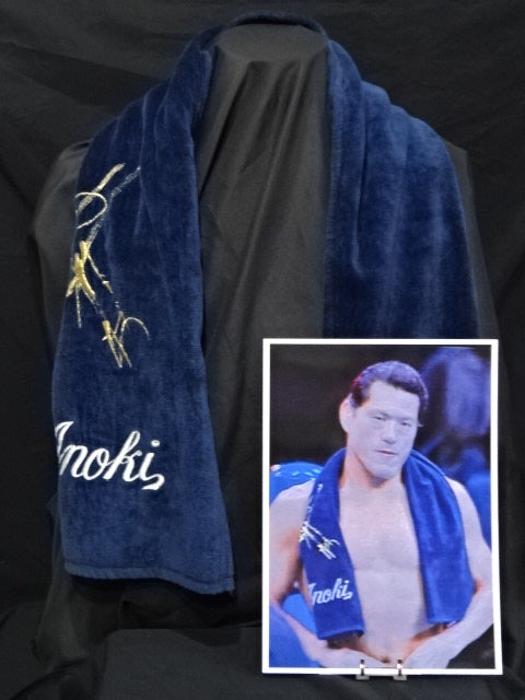 ★Antonio Inoki  Achieved 4 consecutive IWGP titles!! The beginning of the generational struggle! ! worn by him 's fighting spirit towel! ! ★