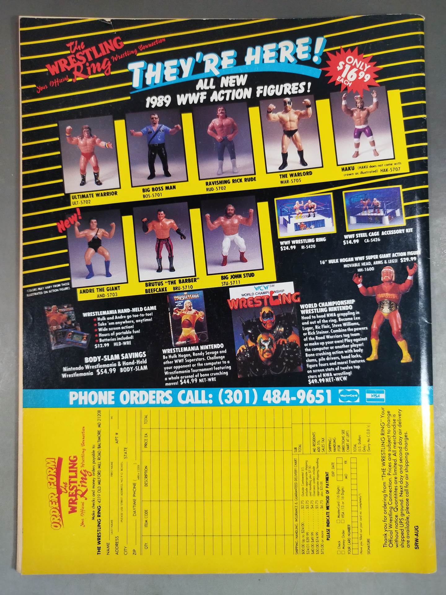 SPORTS REVIEW Wrestling 1990年8月号