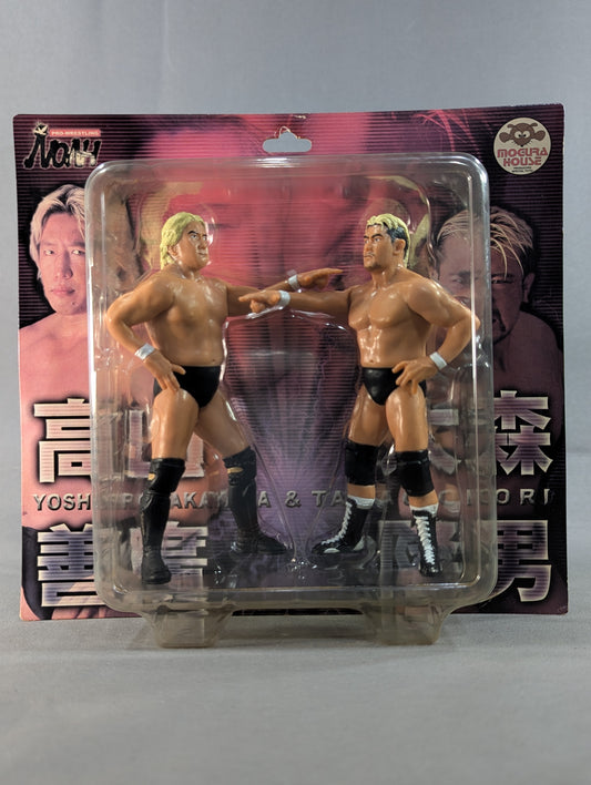 Takao Omori  & Yoshihiro Takayama (Black, Determined Pose)