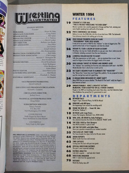 PRO Wrestling ILLUSTRATED 1994年冬号