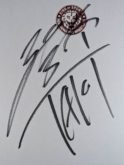 Taichi  (Lion Mark ) Shikishi ( Autograph board ) )