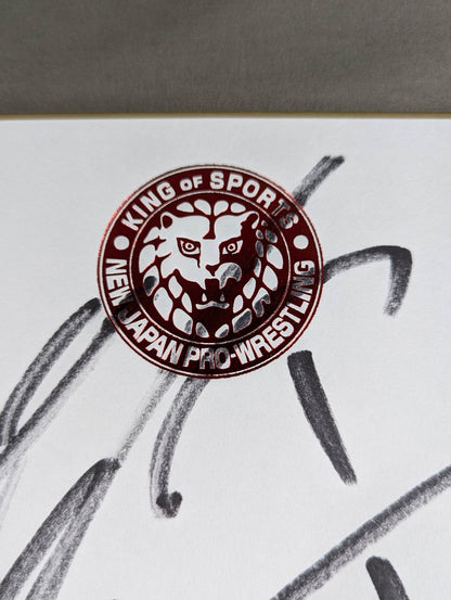 Taichi  (Lion Mark ) Shikishi ( Autograph board ) )