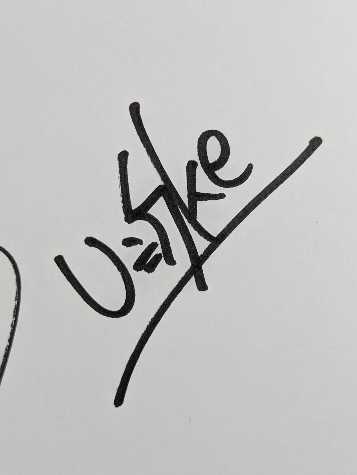 SMASH 6 fighters  autograph