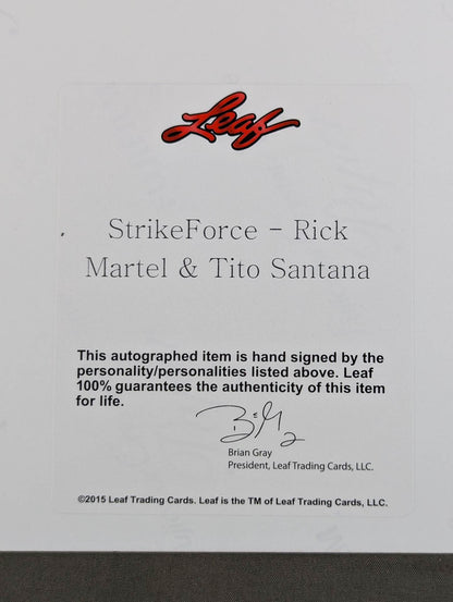 Strike Force 2 hand signed autographs  Pro-Photo 