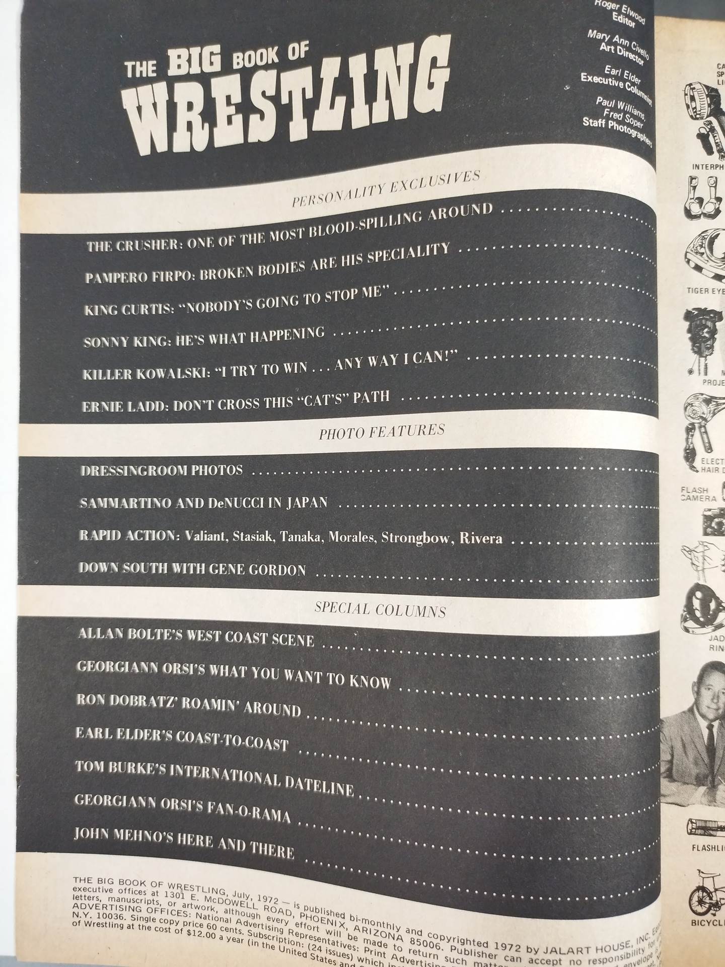 THE BIG BOOK OF WRESTLING 1972年7月号