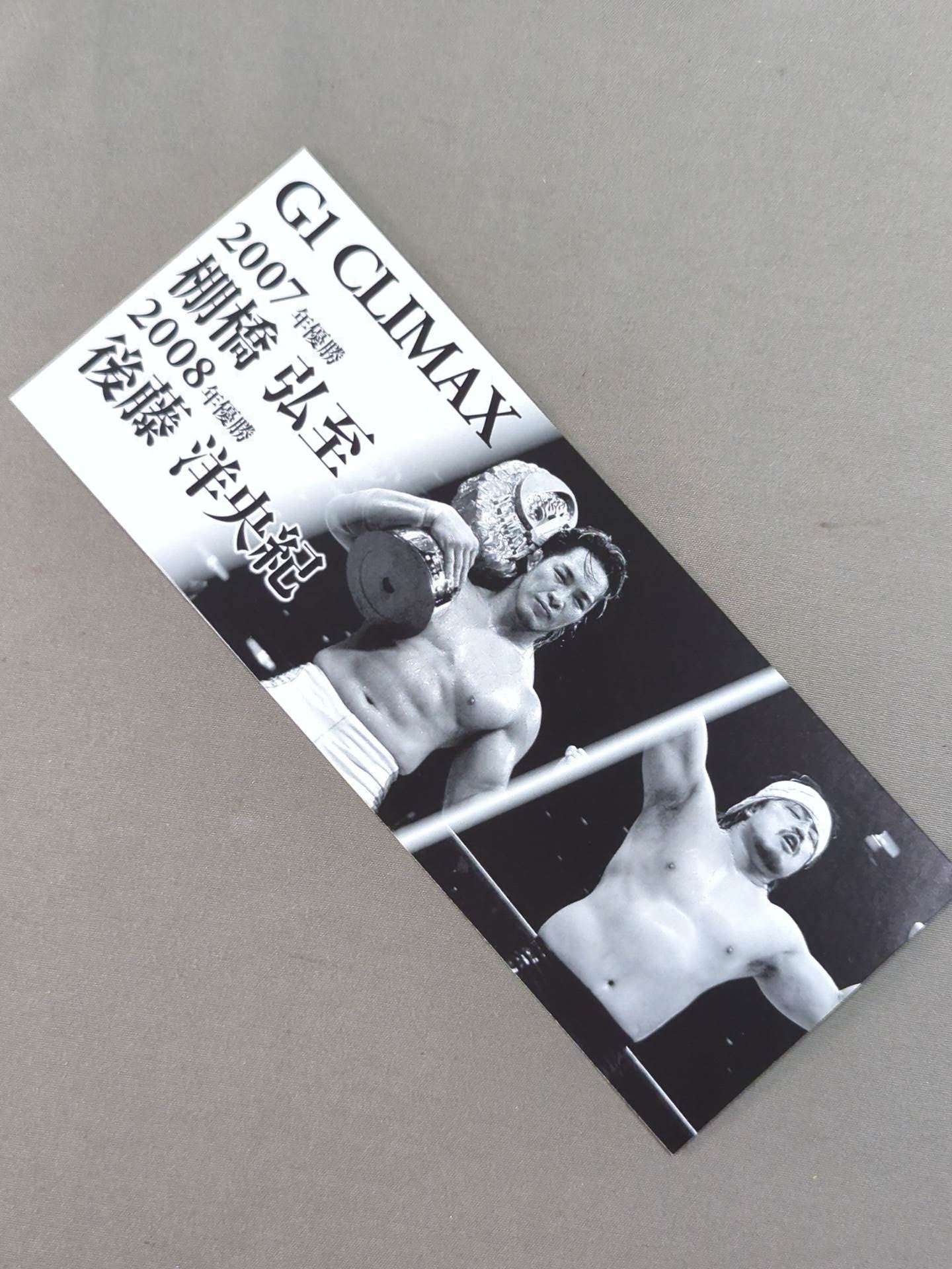 ☆非売品☆ 新日本プロレス 7.31 愛知県体育館(ドルフィンズ