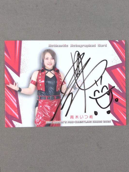 2025 BBM Toki Aoki Official Autographed Card