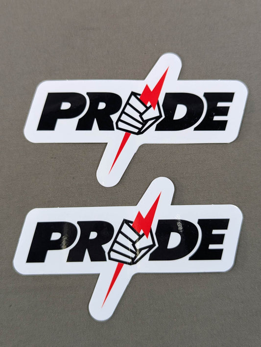 PRIDE Logo Sticker Set