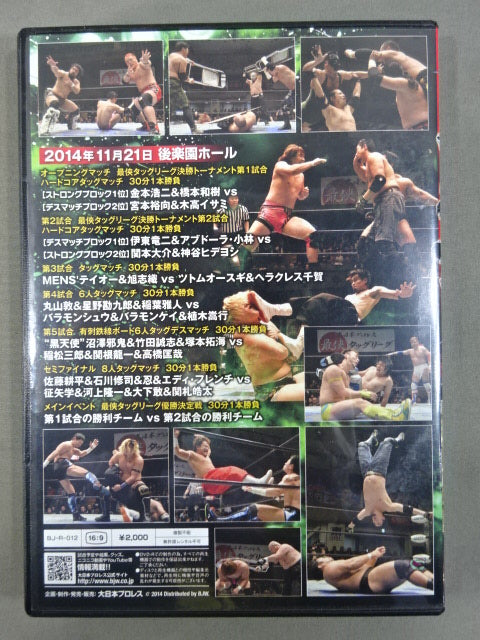 (12) BJW 11/21 Korakuen Hall  2014