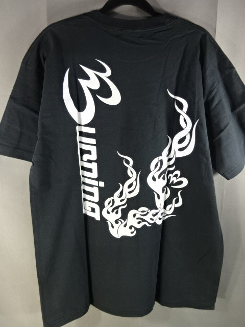 Amazon限定 Tシャツ&CD 小橋建太 FINAL BURNING 小橋建太 BURNING Tシャツ①(ブラック) – 闘道館