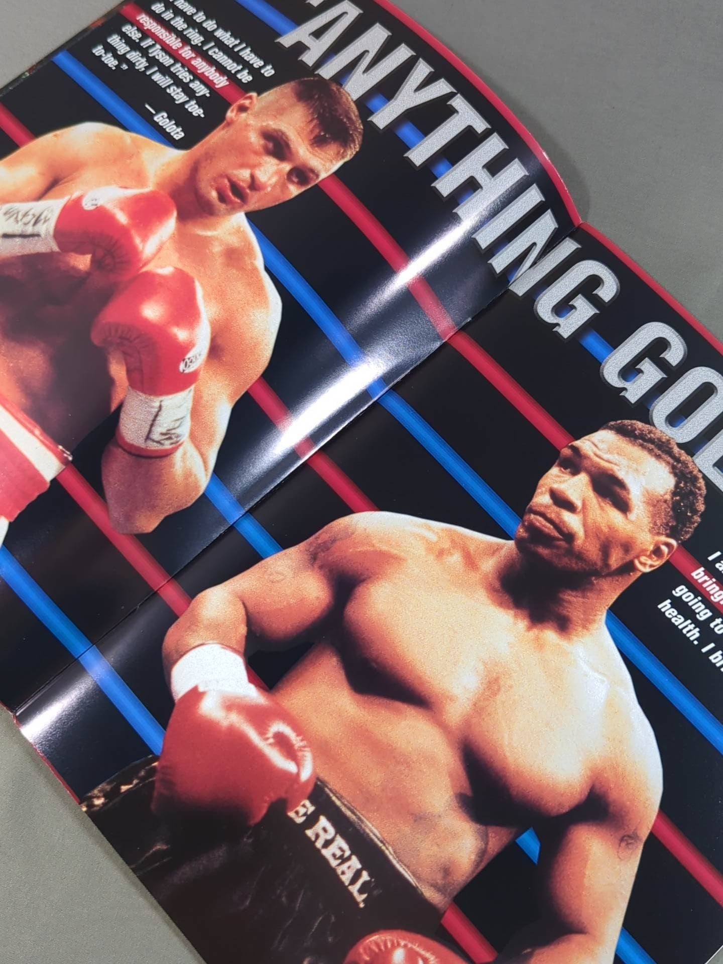 マイク・タイソンvsアンドリュー・ゴロタ