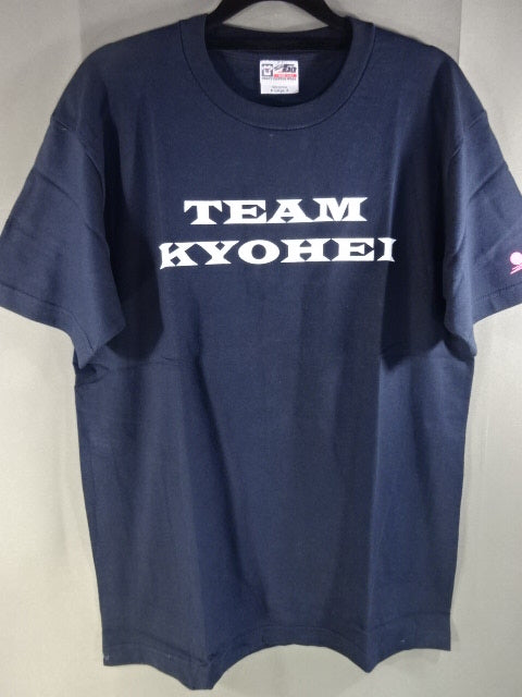 Kyohei Wada Debut 45th Anniversary TEAM KYOHEI T-shirt (1) (Navy)