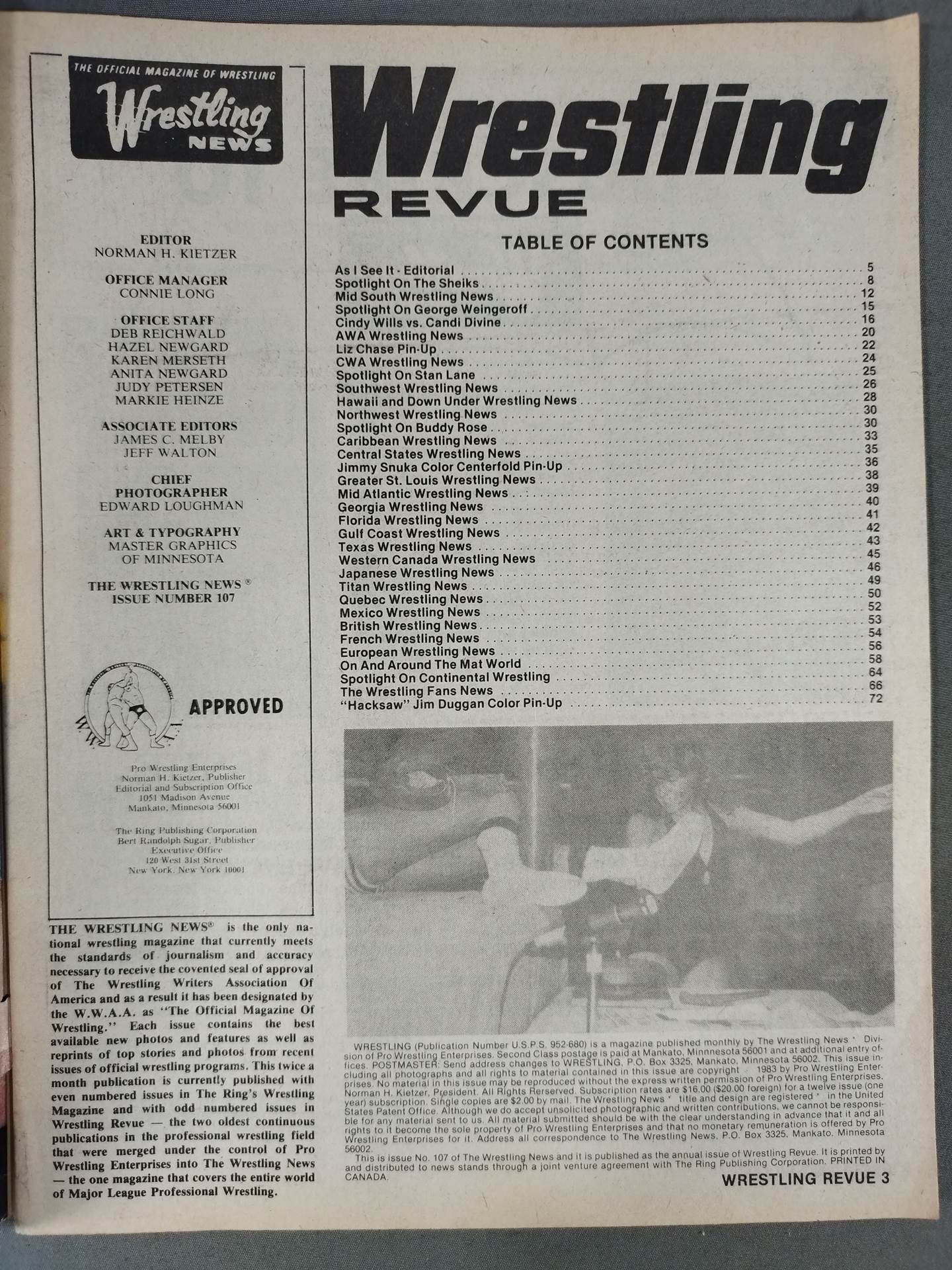 Wrestling REVUE ANNUAL
